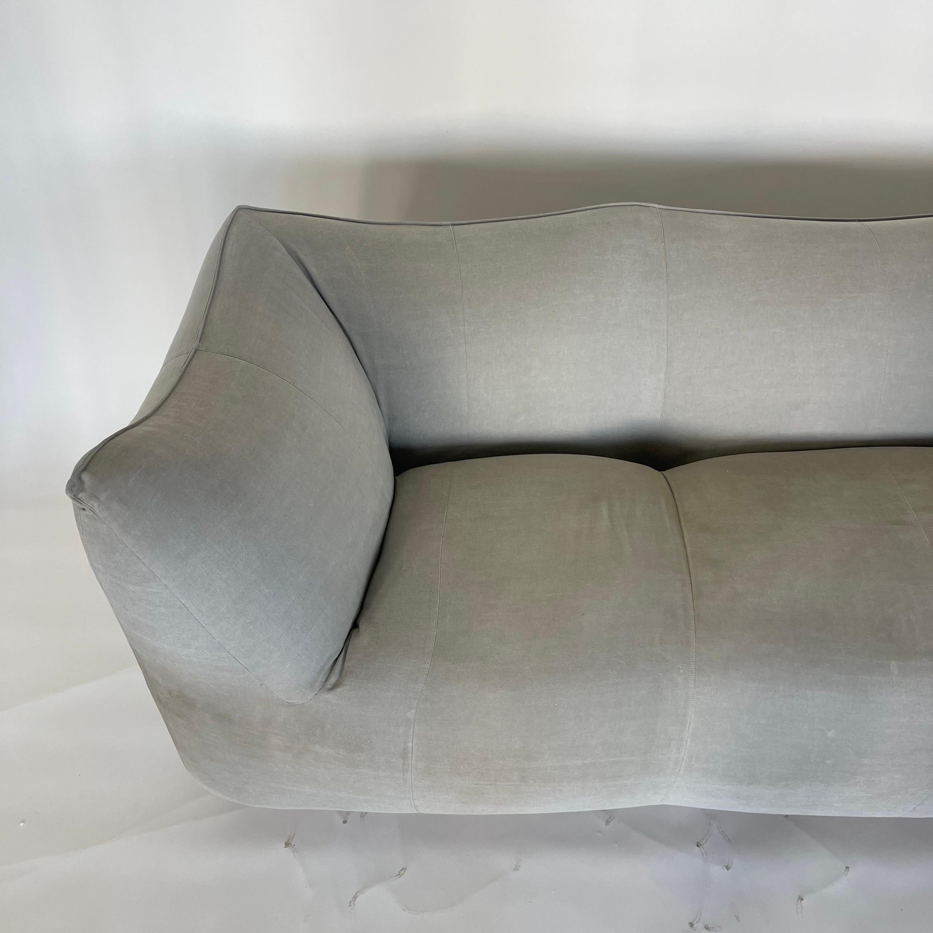 Mario Bellini Le Bambole Three Seater Sofa for B&B Italia, Italy 1