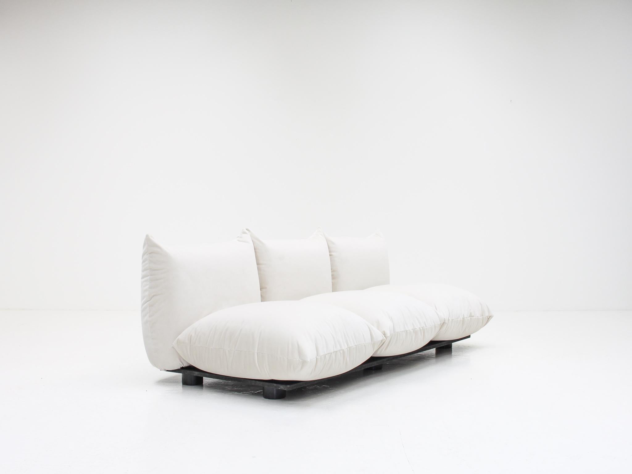 Fabric Original Mario Marenco Sofa for Arflex, 1970s, Italy