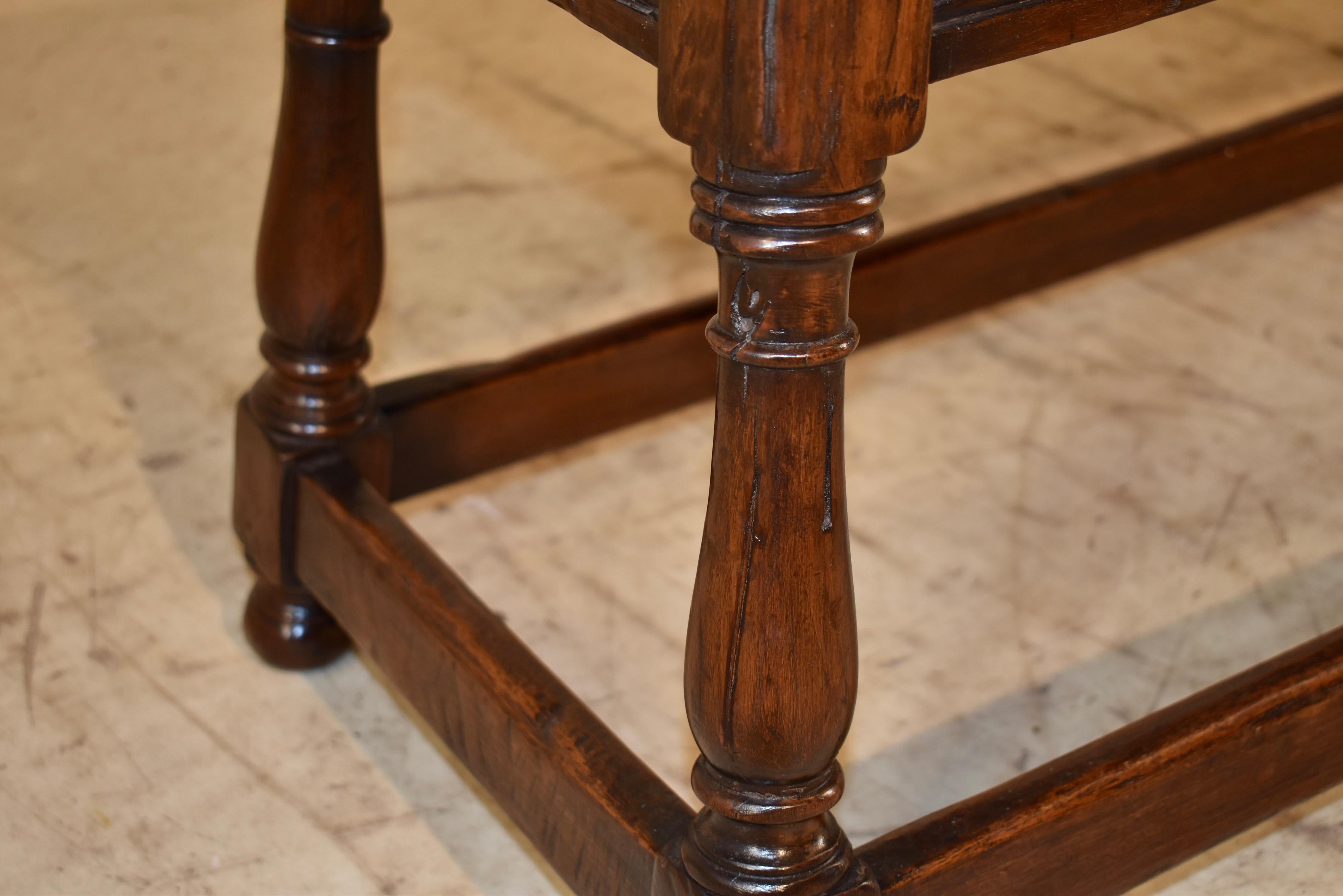 Banc original en Oak Hand Made de Marshall Laird, Circa 1920's en vente 8