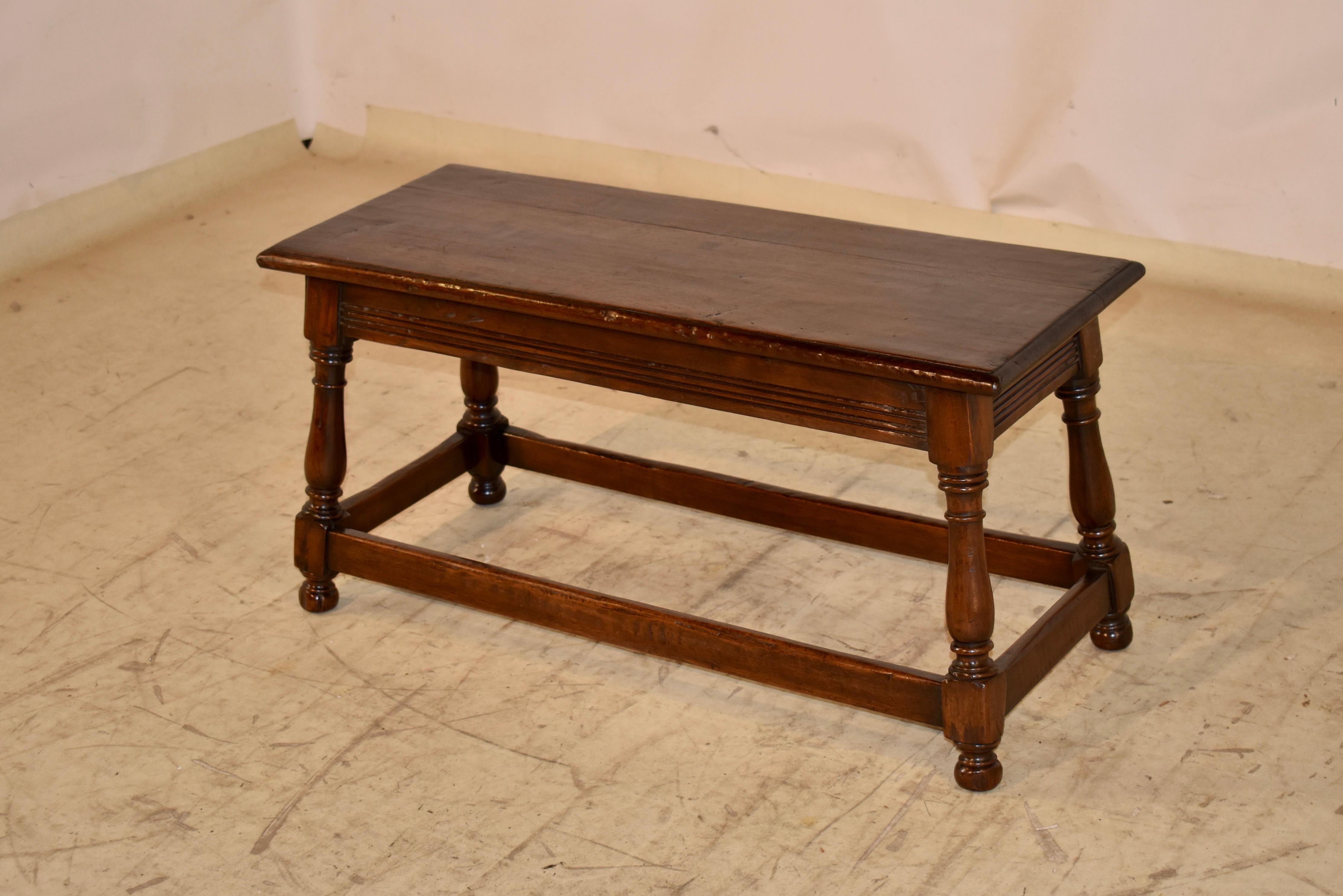 Chêne Banc original en Oak Hand Made de Marshall Laird, Circa 1920's en vente