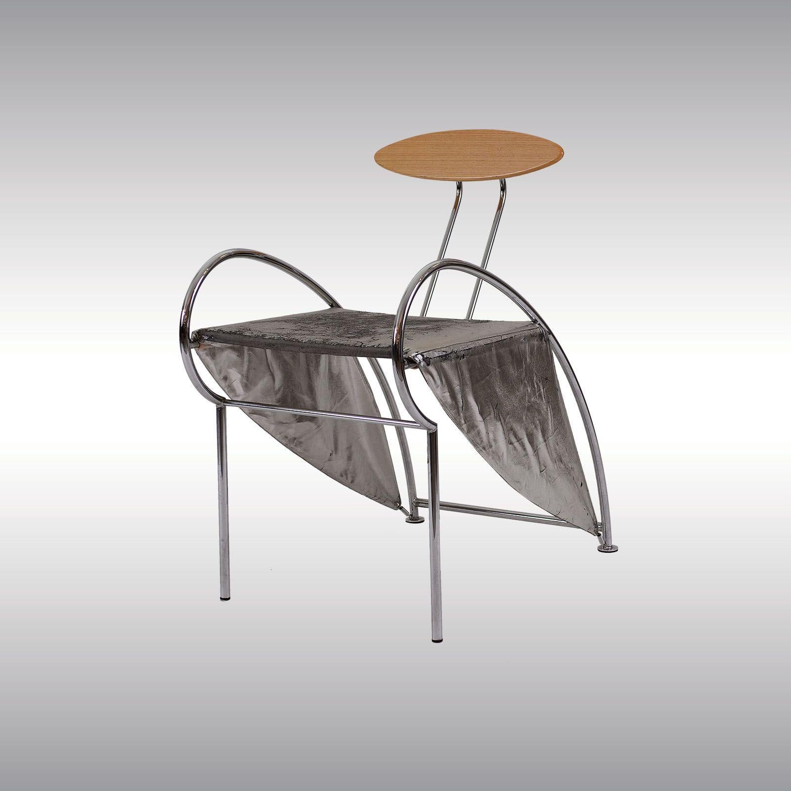 Fauteuil de design italien original Massimo Iosa Ghini 1987 Velox, 20ème siècle Bon état - En vente à Vienna, AT