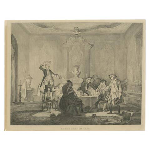 Original Master Print Rumor Erat in Casa 'There Was a Commotion in the House'