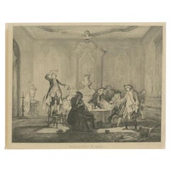 Original Master Print Rumor Erat in Casa 'There Was a Commotion in the House'
