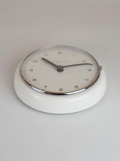 Orologio da cucina in ceramica originale di Max Bill per Junghans - Icone del design degli anni '50