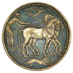 Original Max Le Verrier Art Deco Bronze Catchall, Bowl, Videpoche France, 1930