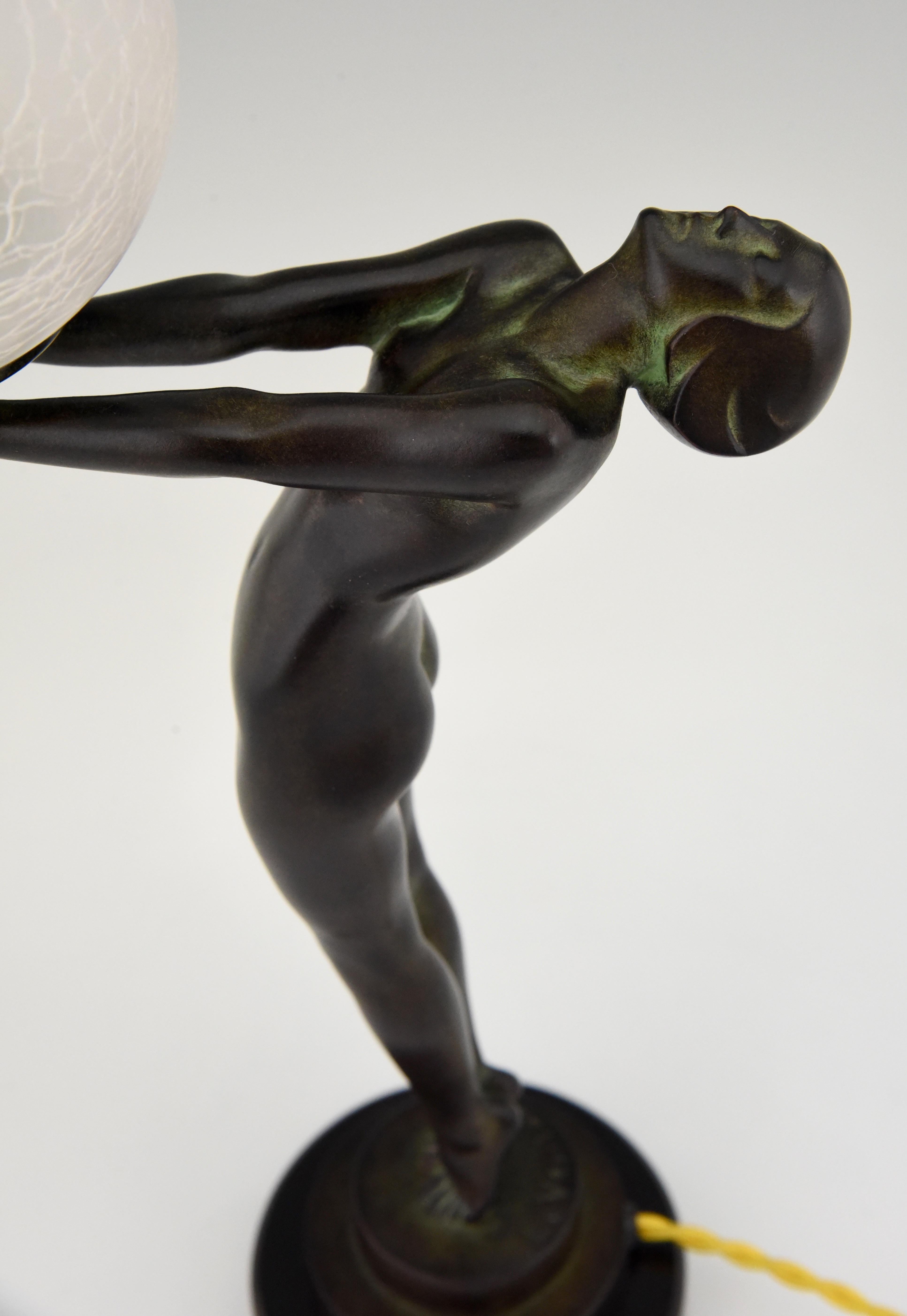 Original Max Le Verrier Light Lueur Smallest Clarte Sculpture 3
