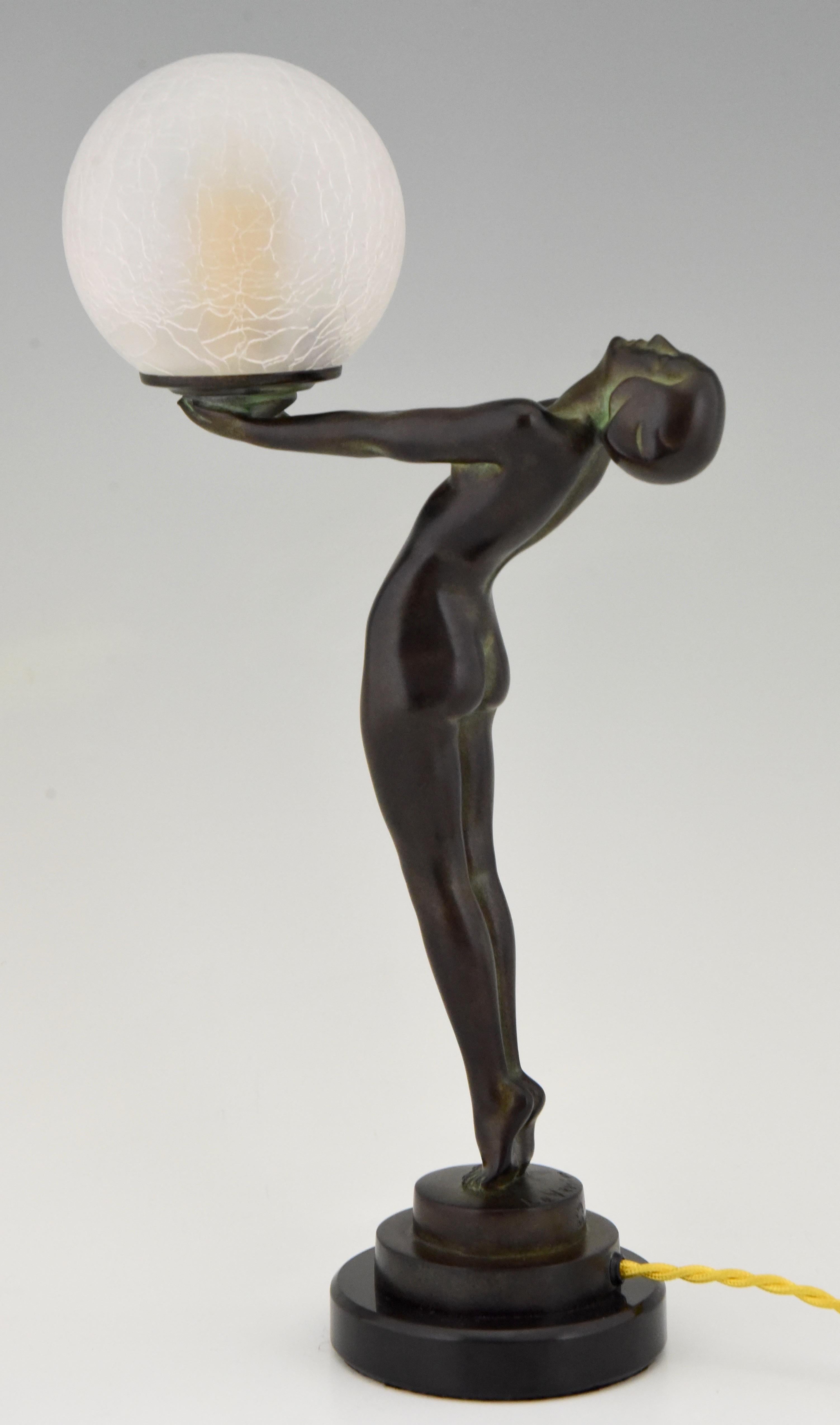 Original Max Le Verrier Light Lueur Smallest Clarte Sculpture 1