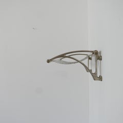Original Metal French Luggage or Bathroom Towel Rack