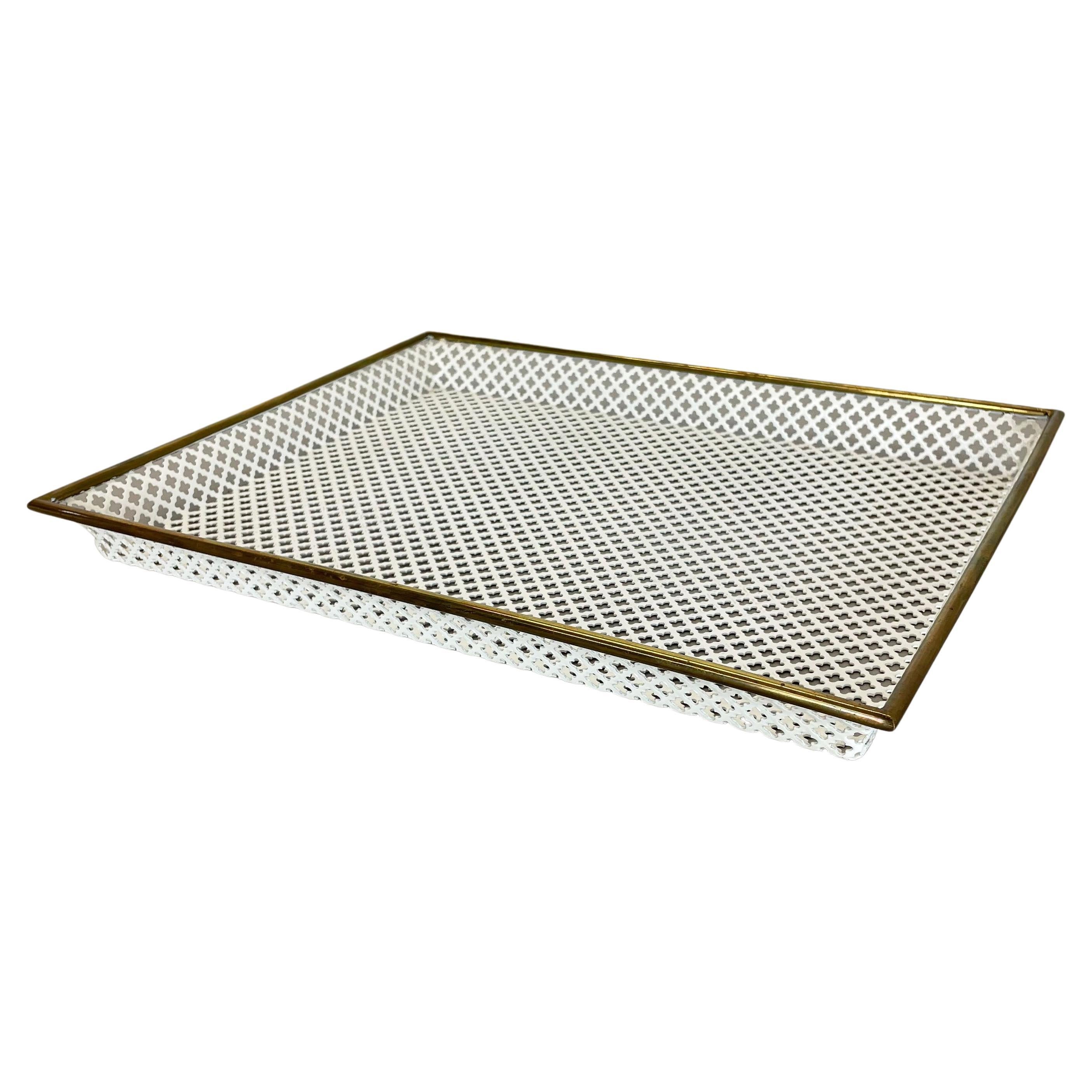 Original Metal Tray Mathieu Matégot Style, Vereinigte Werkstätten München, 1950