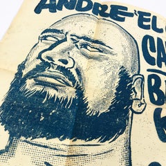 Original Mexican Wrestling Poster "Bufalo Allen"