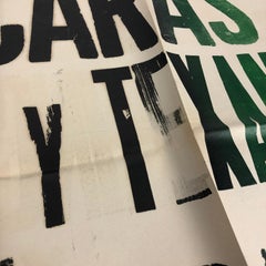 Original Mexican Wrestling Poster "Dos Caras"