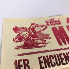 Original Mexican Wrestling Poster