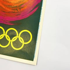 Original Mexico 68 Olympic Games Poster