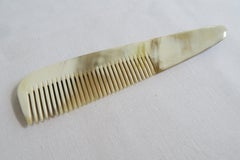 Original Midcentury Auböck Comb Made from Horn