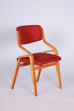 Original Mid-Century Chair, by Ludvik Volak, Maple, Czech, 1960s