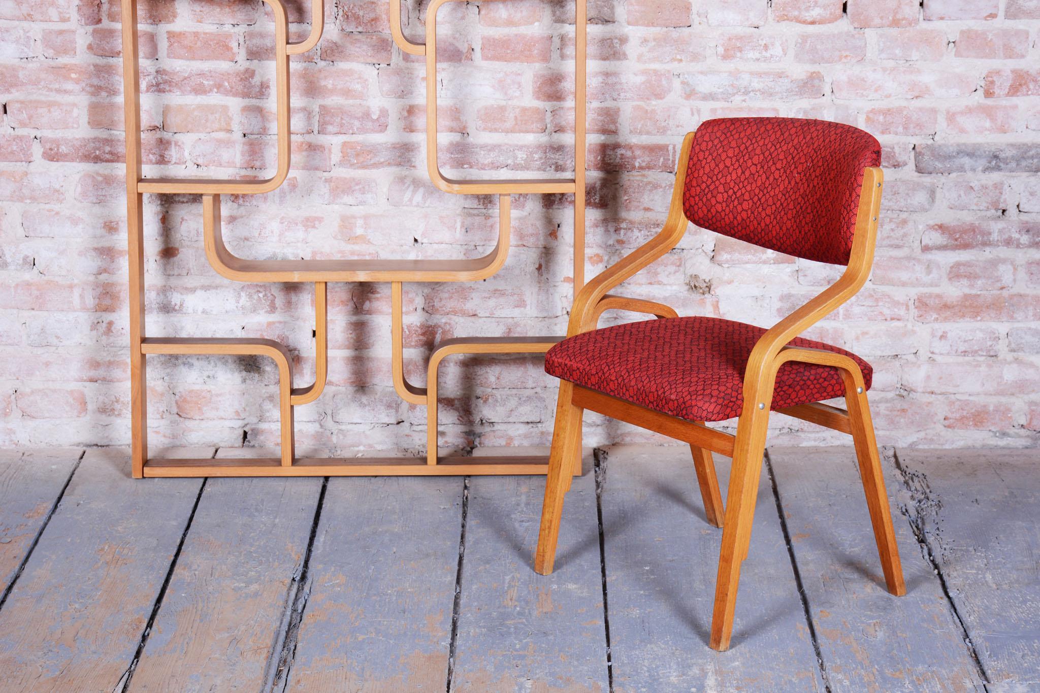 Mid-Century moderno Sedia originale del metà secolo, di Ludvik Volak, Acero, Repubblica Ceca, anni '60 in vendita