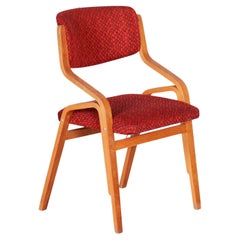 Original Mid-Century Chair, by Ludvik Volak, Maple, Czech, 1960s