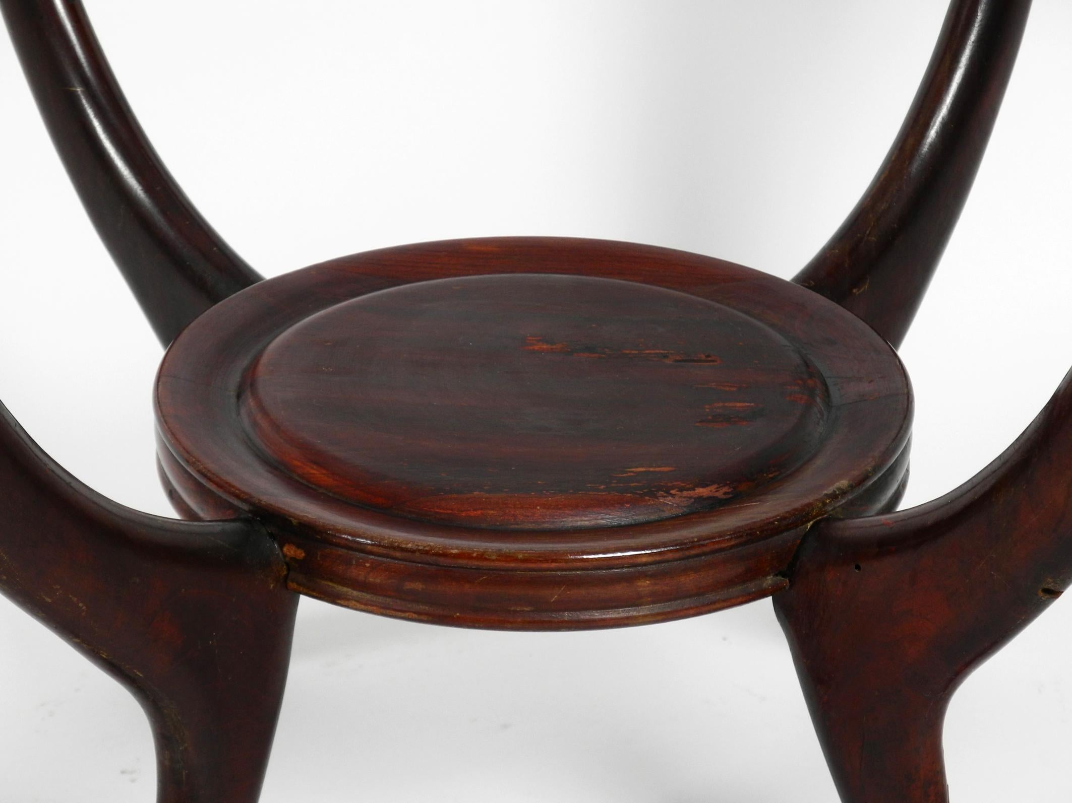 Original Midcentury Schach und Beistelltisch aus Holz und Glas aus Italien im Angebot 6
