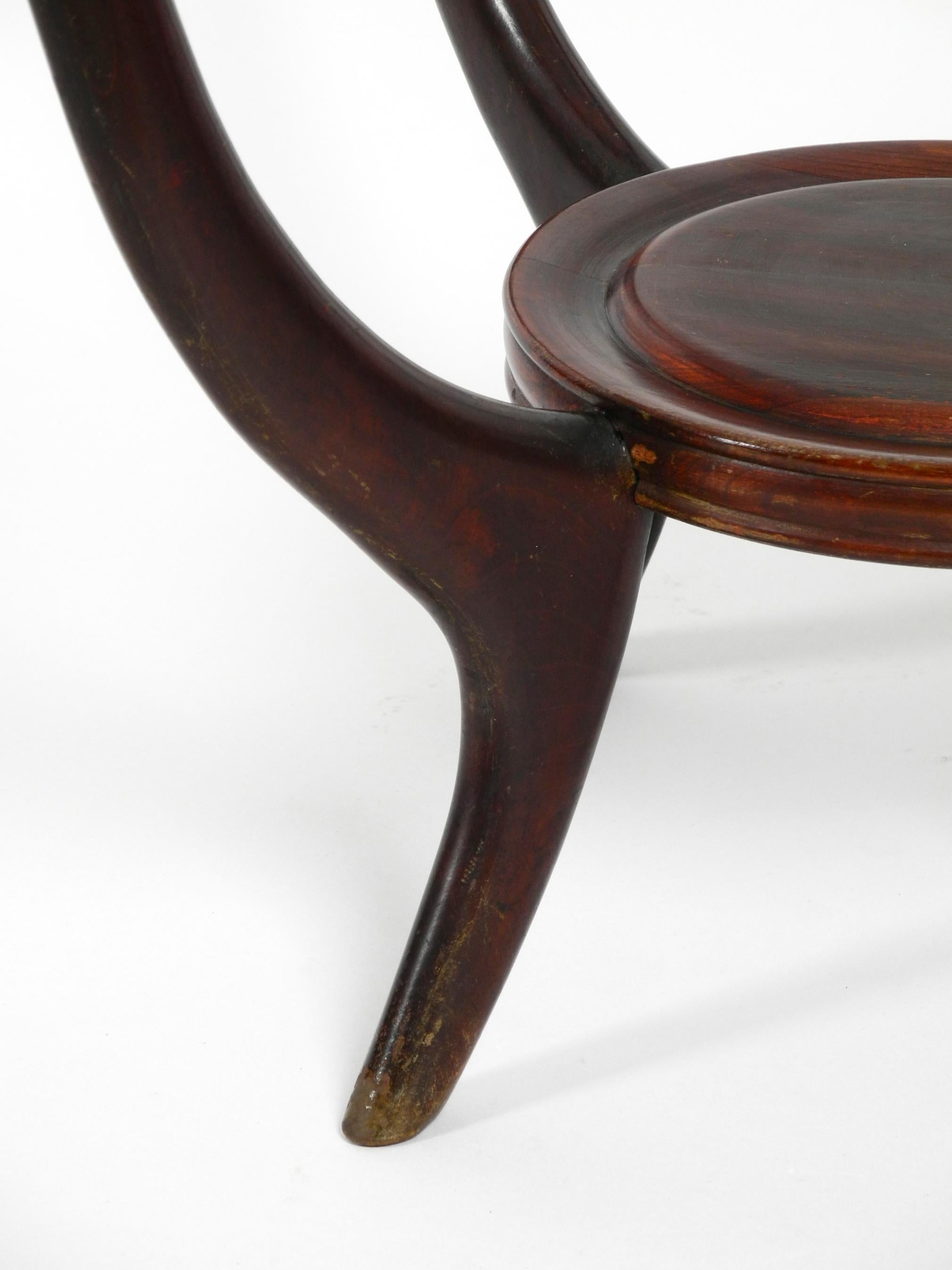 Original Midcentury Schach und Beistelltisch aus Holz und Glas aus Italien im Angebot 11