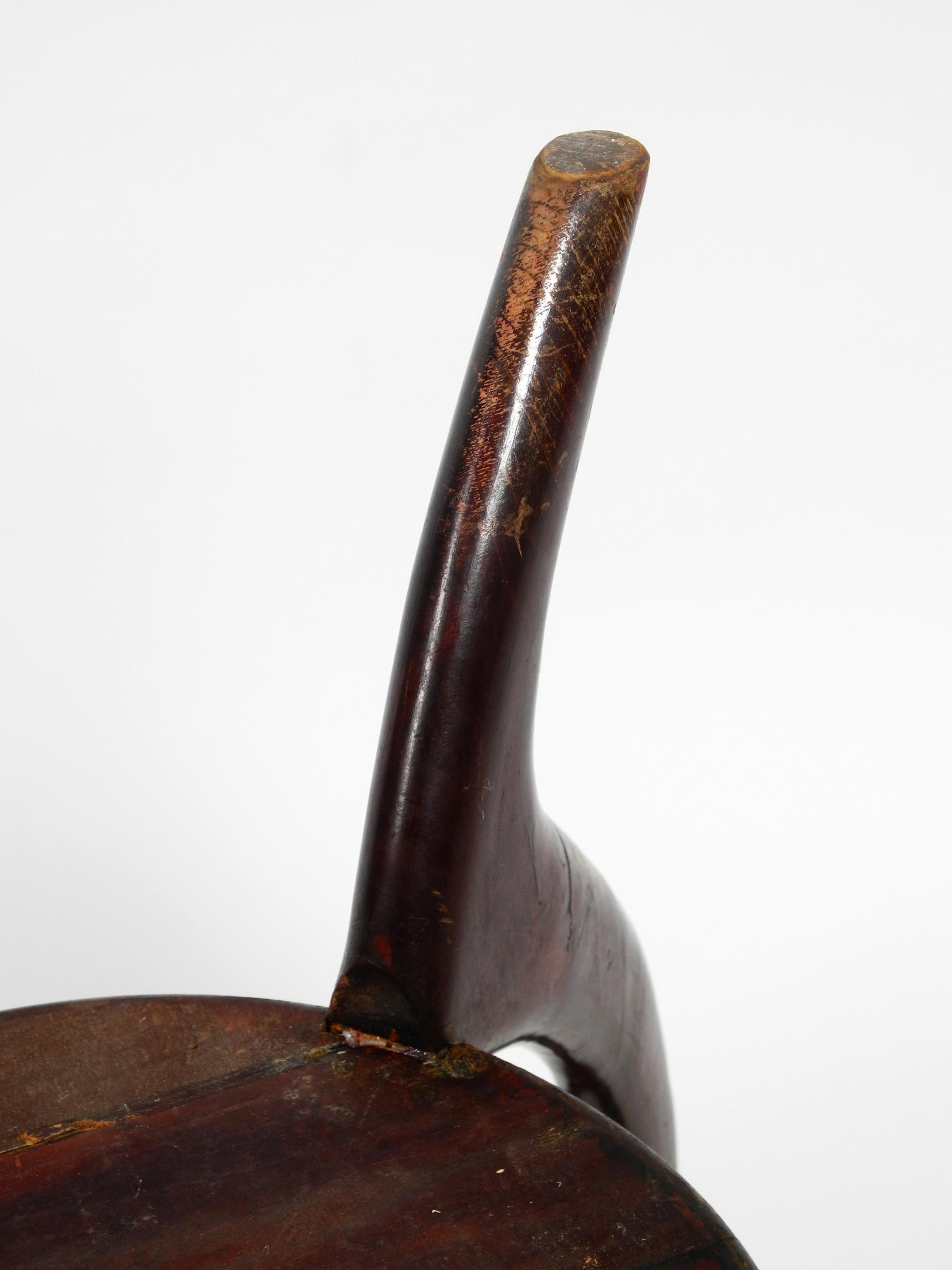 Original Midcentury Schach und Beistelltisch aus Holz und Glas aus Italien im Angebot 3
