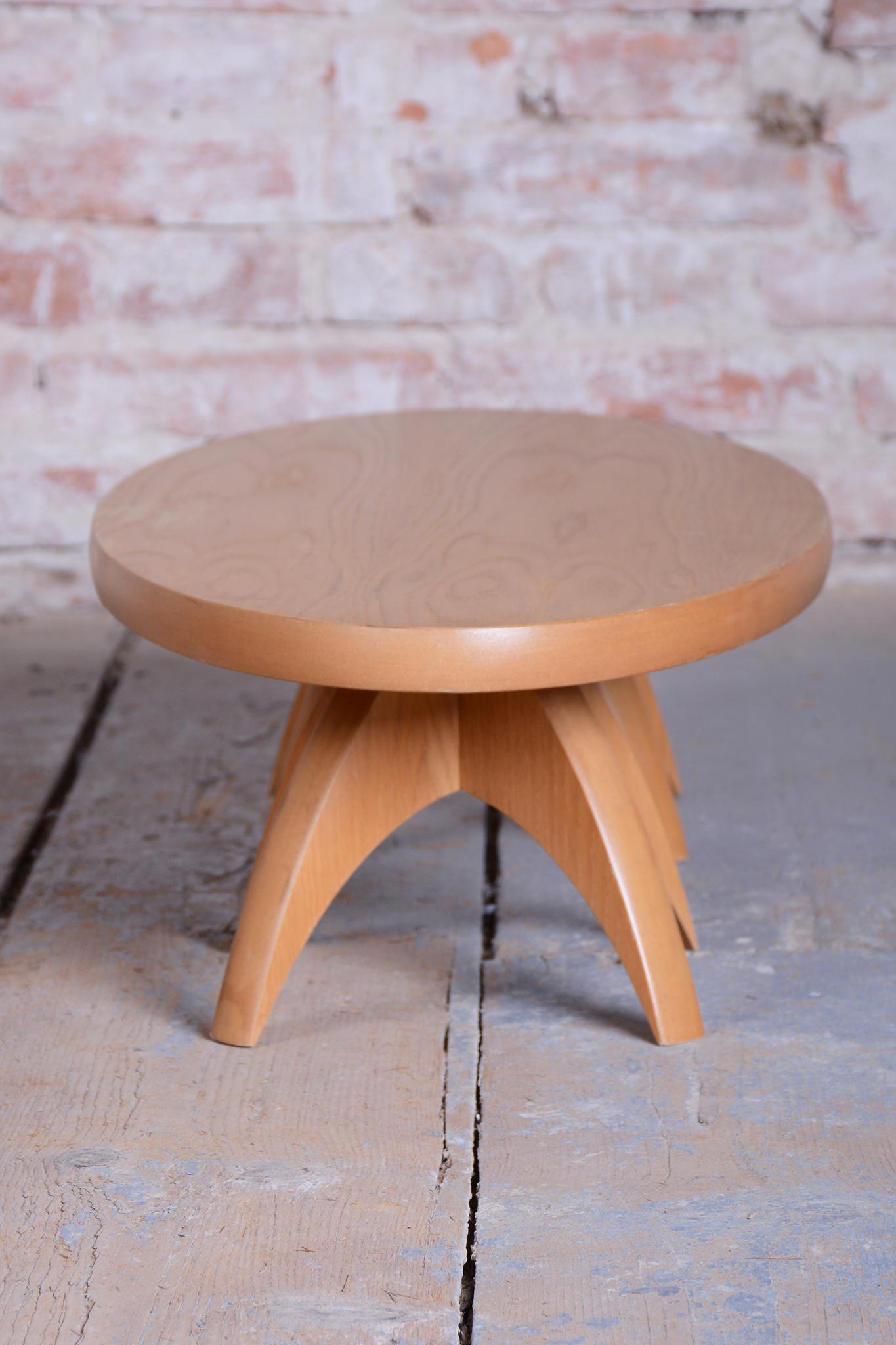 Original Mid Century Couchtisch, Eiche, Tschechien, 1950er Jahre (Tschechisch) im Angebot