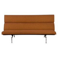 Original Mid century Compact Sofa by Ray and Charles Eames for Herman Miller