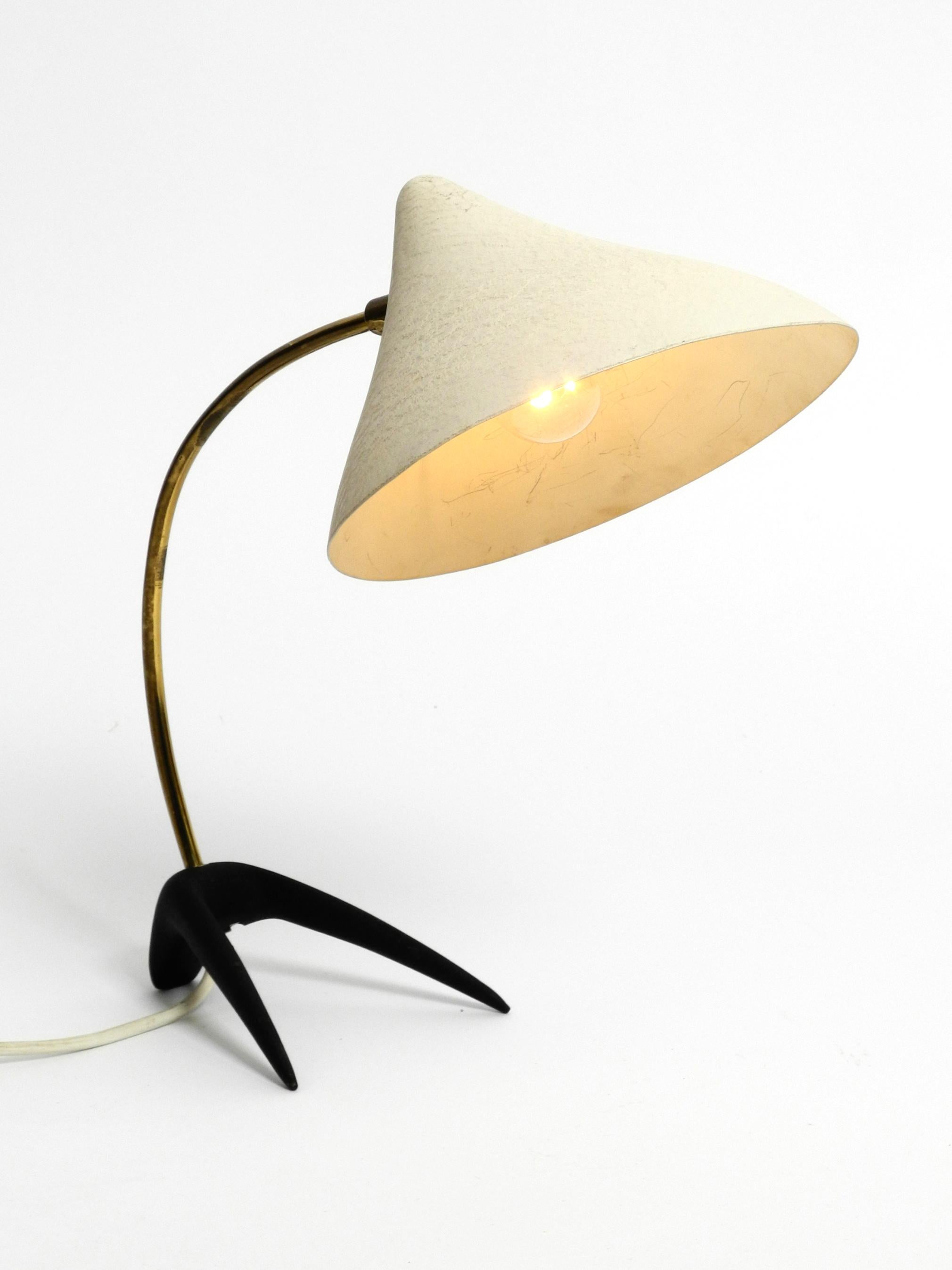 Original Mid Century Crow's Foot Table Lamp by Louis Kalff for Cosack 7