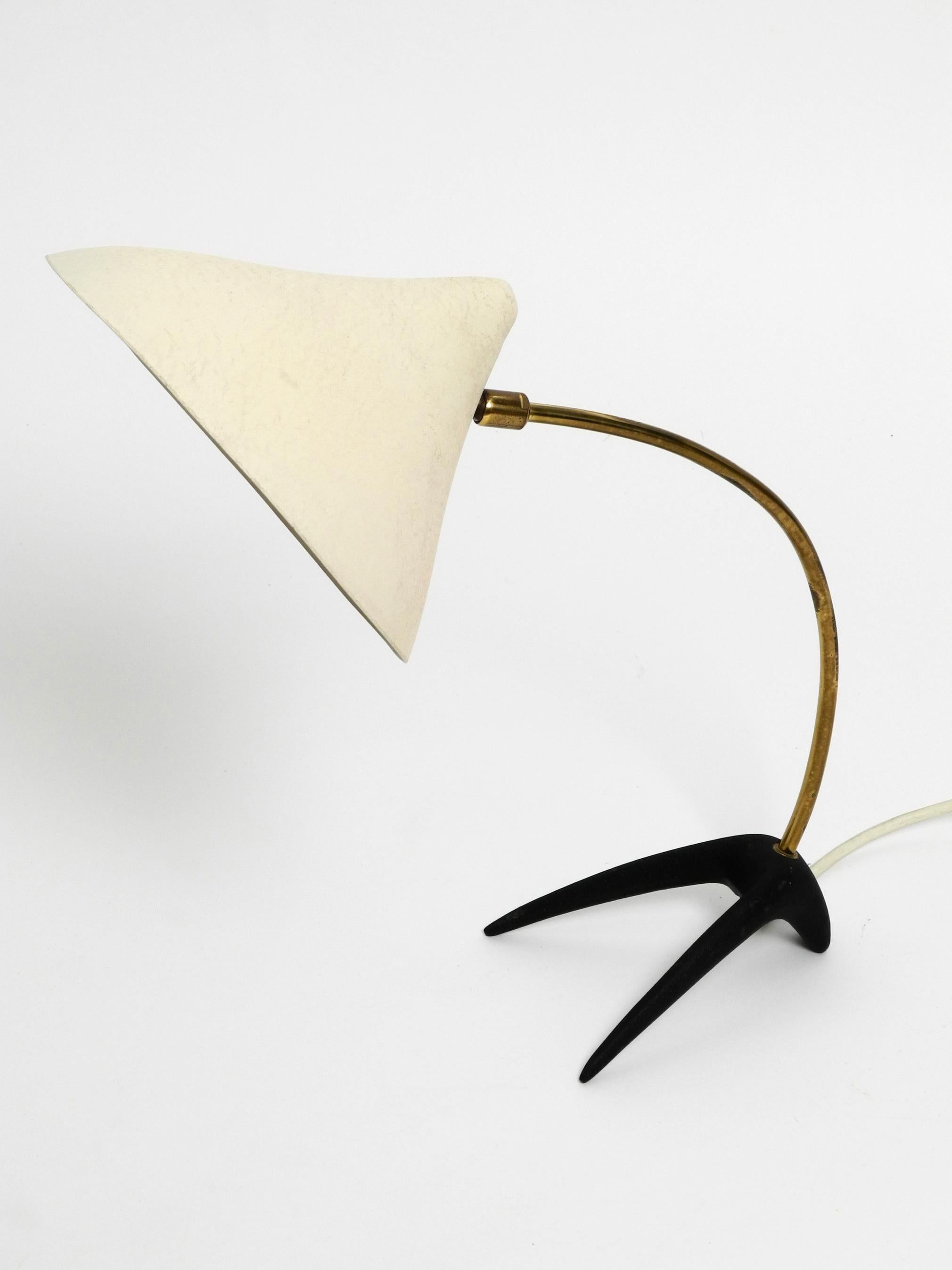 Mid-20th Century Original Mid Century Crow's Foot Table Lamp by Louis Kalff for Cosack