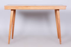 Original Mid-Century Dissociative Table, by Tatra, Beech, Ash, Czech, 1950s