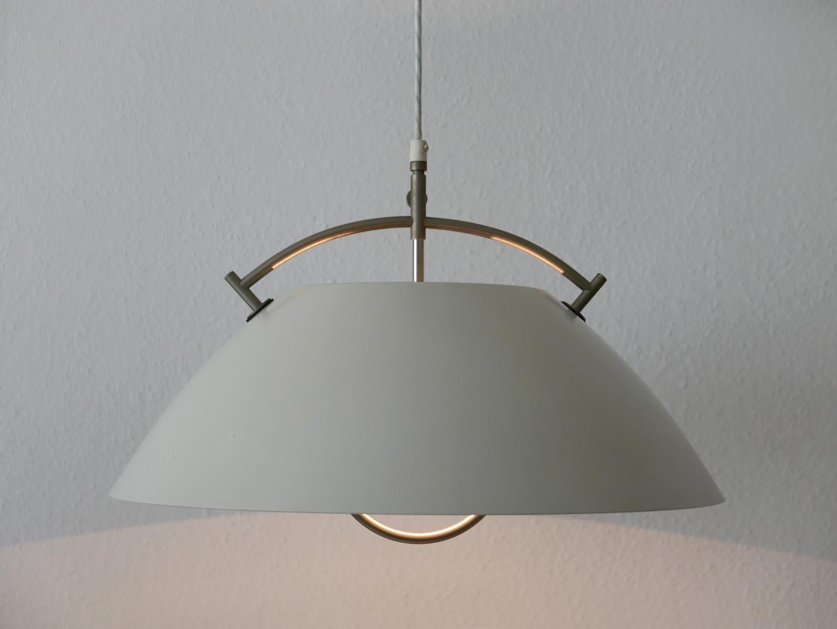 Original Midcentury JH 604 Pendant Lamp by Hans Wegner for Louis Poulsen, 1960s For Sale 7