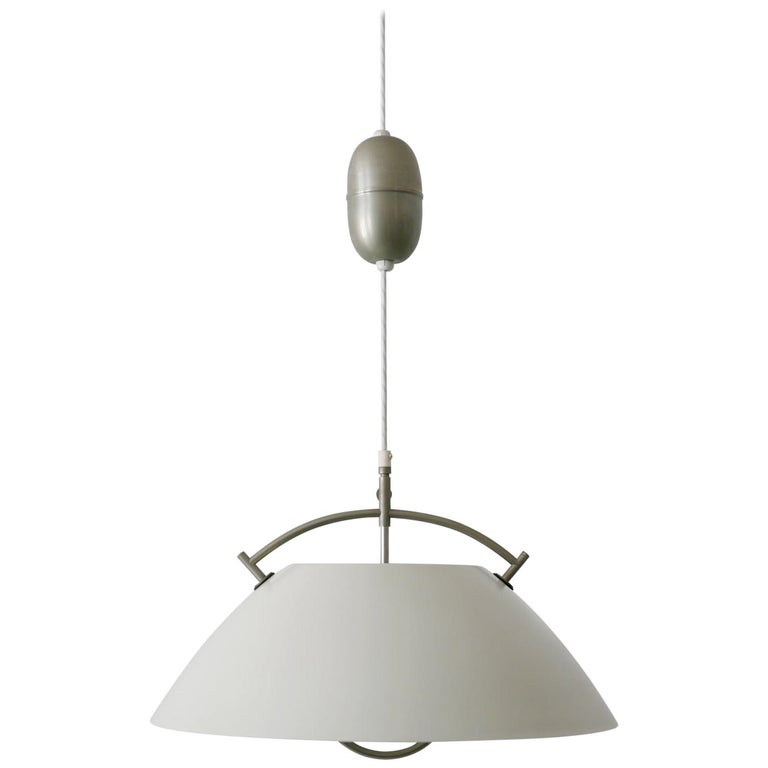 Original Midcentury JH 604 Pendant Lamp by Hans Wegner for Louis  