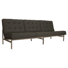 Original Mid-Century Modern 1955 Florence Knoll Parallel Bar Sofa Fully Restored