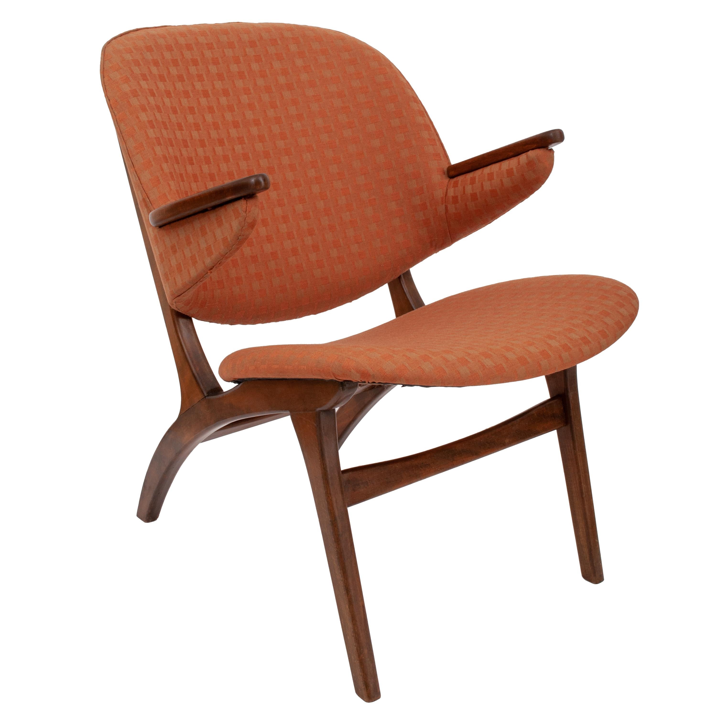 Original Mid-Century Modern Arm Chair by Edward Matthes for N A Jorgenson 1950's 2