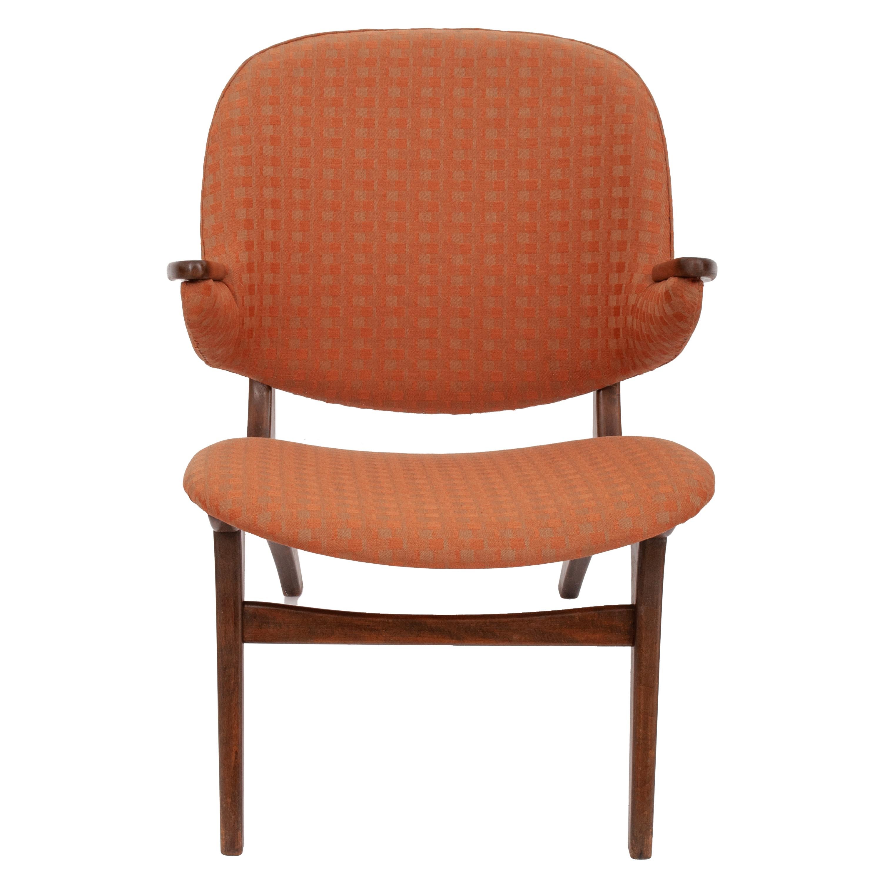 Original Mid-Century Modern Arm Chair by Edward Matthes for N A Jorgenson 1950's 3