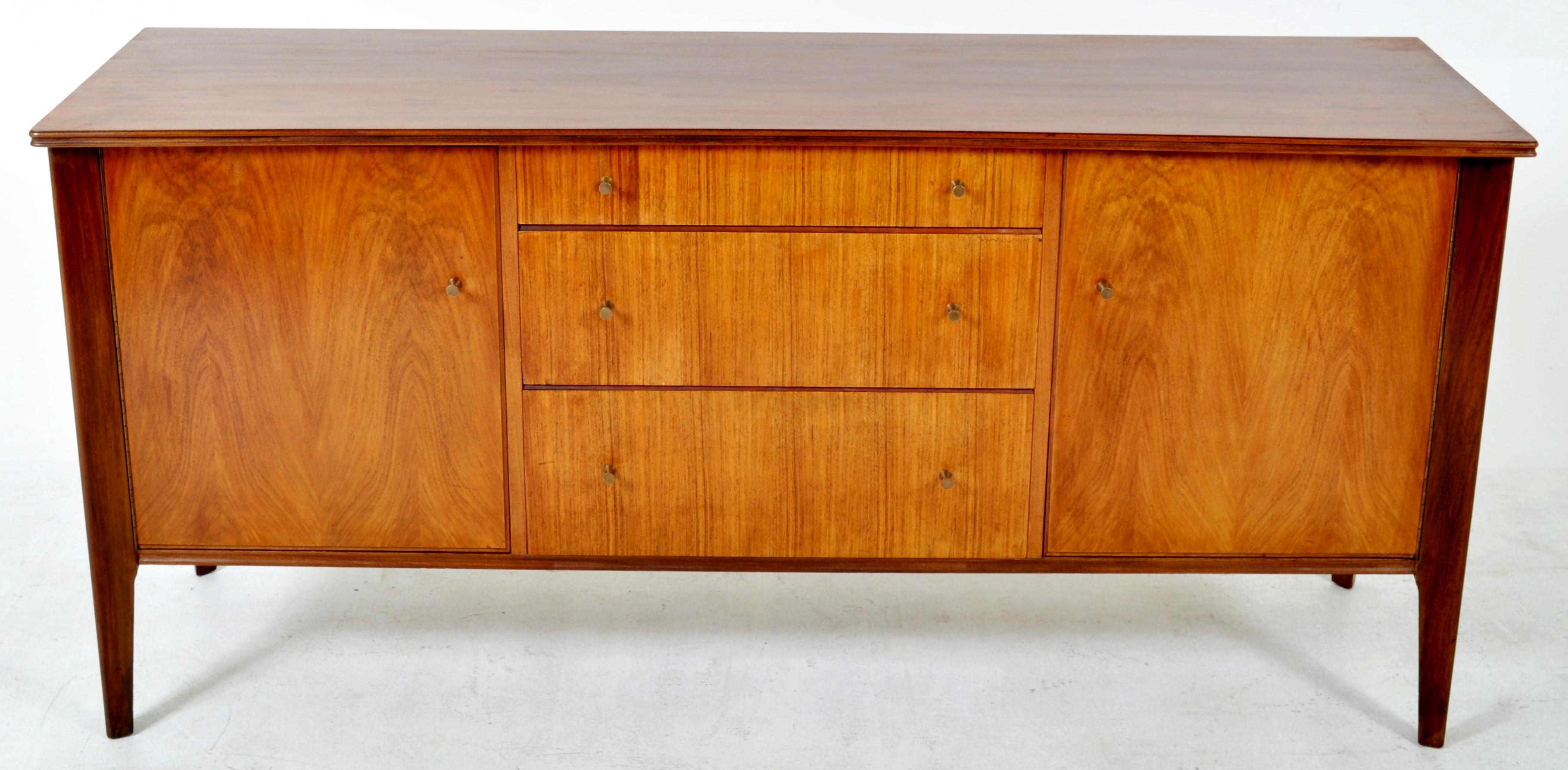 Original Mid-Century Modern Danish Teak Credenza by A. Younger Ltd, 1960s 1