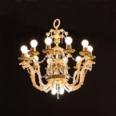 Original Mid-Century Modern Magnificent Chandelier, 1960
