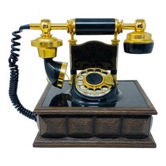 Teléfono giratorio original de mediados de siglo Western Electric Vintage