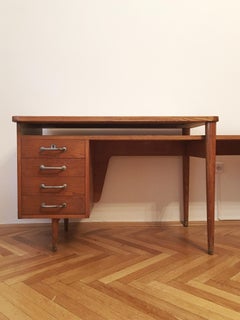 Original Midcentury Office Desk from 1950s