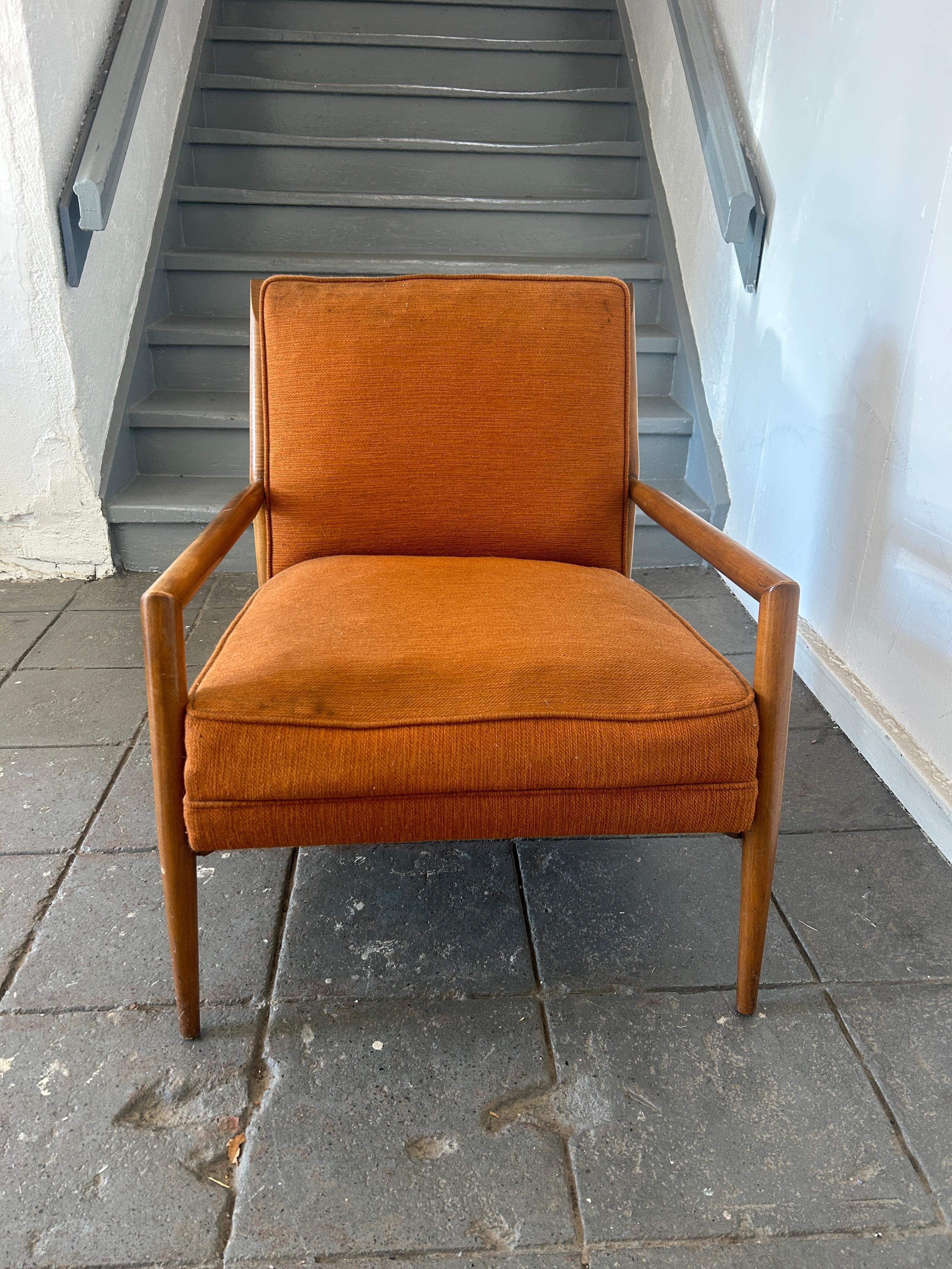 Original Mitte des Jahrhunderts Rare Paul McCobb Low Lounge Chair (Moderne der Mitte des Jahrhunderts) im Angebot