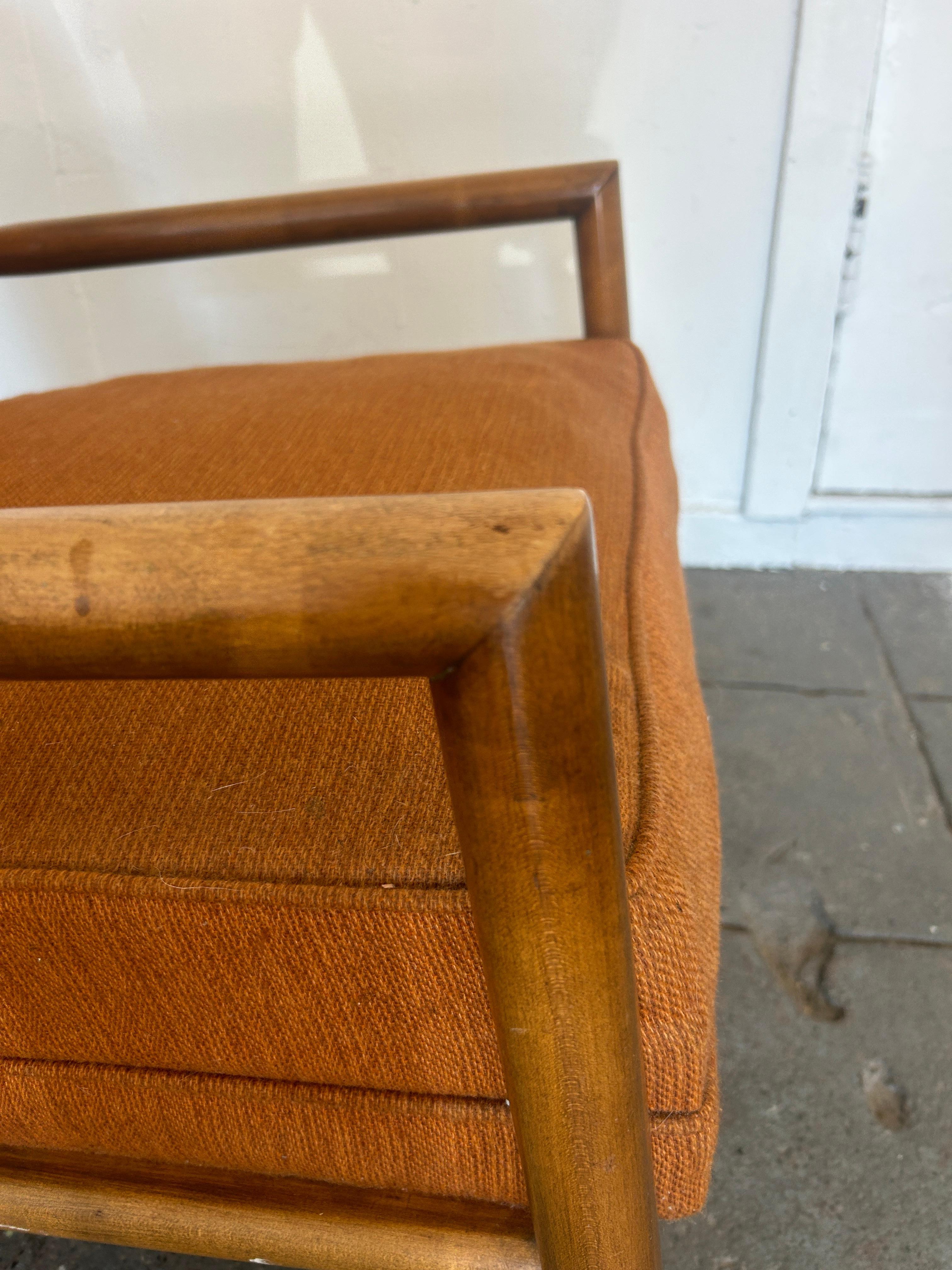 Original Mid century Rare Paul McCobb Low Lounge Chair In Good Condition For Sale In BROOKLYN, NY