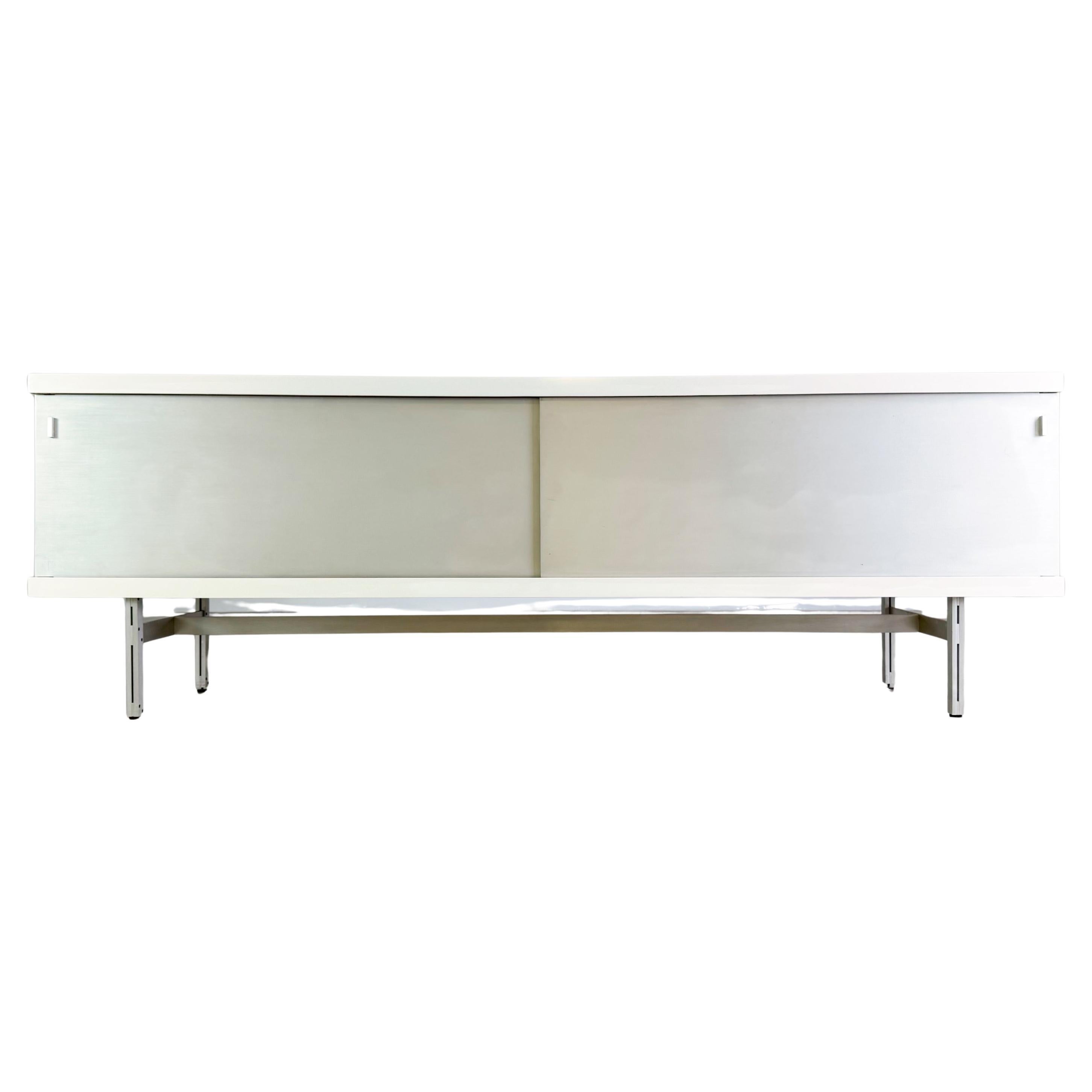 Original Mid Century Sideboard Behr Horst Brüning Aluminium