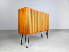 Original Mid Century Sideboard WK Möbel Georg Satink Teak Türen