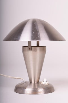 Original Mid-Century Table Lamp, by J. Hůrka for Napako, Chrome, Czech, 1960s