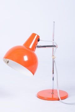Original-Tischlampe aus der Mitte des Jahrhunderts, von J. Hůrka für Napako, verchromt, Tschechien, 1960er Jahre