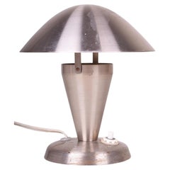 Original Mid-Century Table Lamp, by J. Hůrka for Napako, Chrome, Czech, 1960s