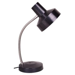 Original Mid-Century Table Lamp, by Napako, Chrome, Aluminium, Czech, 1970s