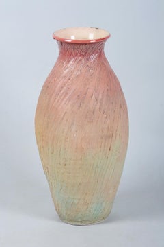 Original Mid-Century Vase, Ceramic, Well-Preserved Condition, Czech, 1940s