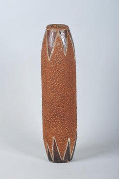 Original Mid-Century Vase, Ceramic, Well-Preserved Condition, Czech, 1940s