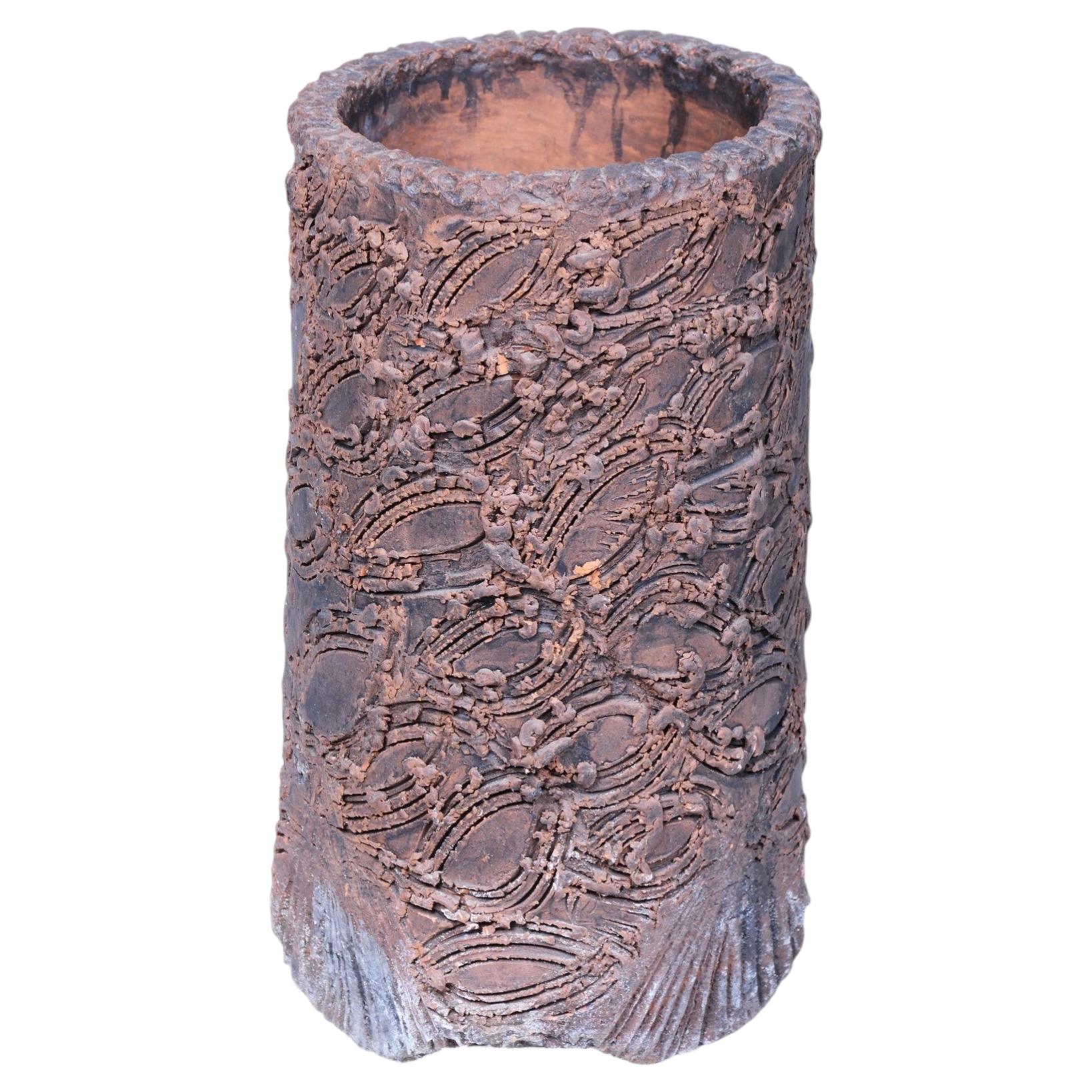Original Mid-Century Vase, Ceramic, Well-Preserved Condition, Czech, 1950s