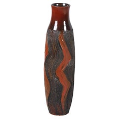 Original Mid-Century Vase, Ceramic, Well-Preserved Condition, Czech, 1950s